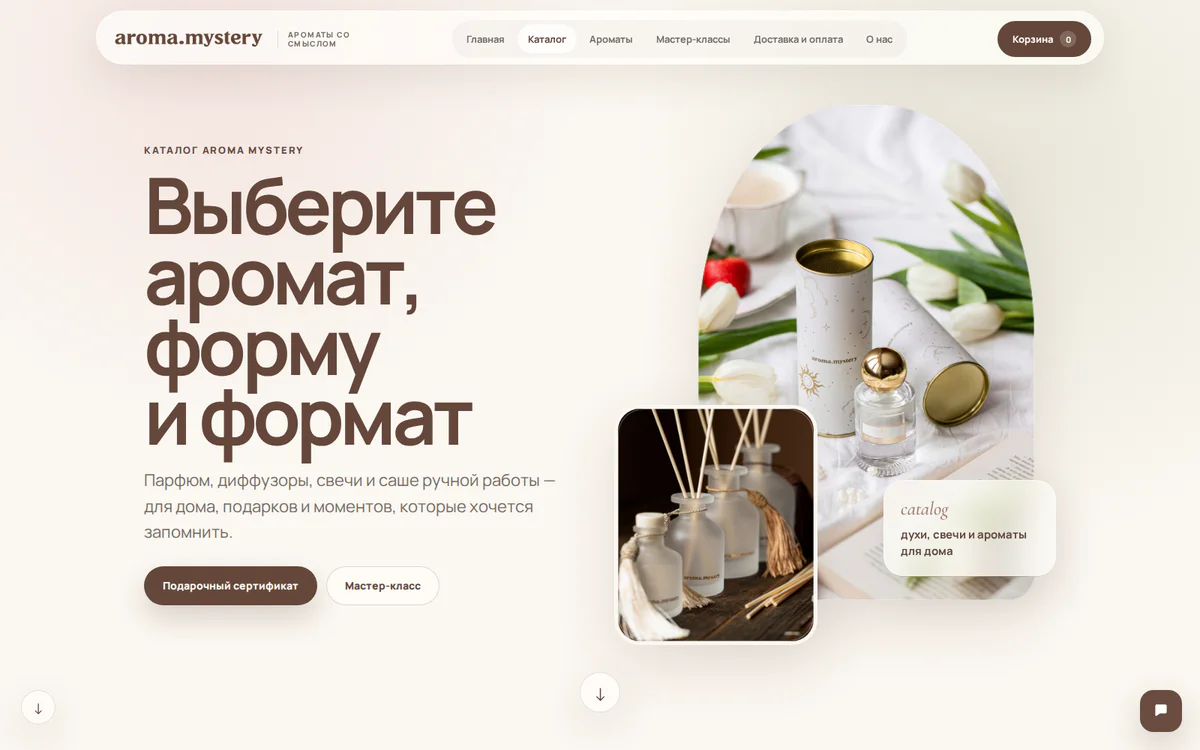 Aroma Mystery catalog